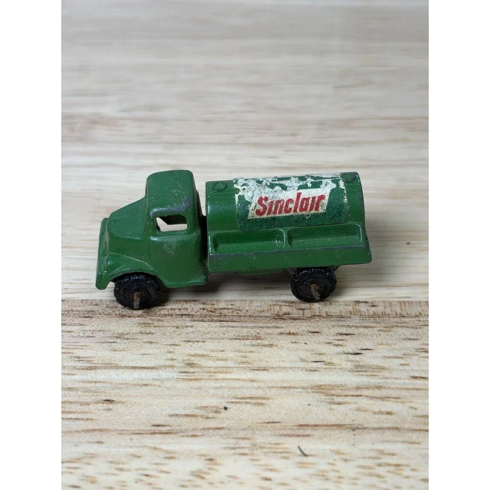 Sinclair Fuel Tanker + 8 Vintage Hot Wheels Matchbox Cars Mixed Diecast Trucks